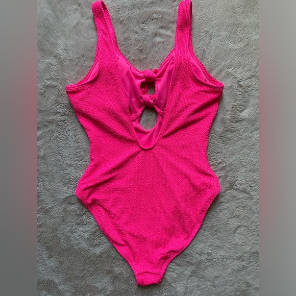 NWOT Arizona Hot Pink Bathing Suit - Picture 5 of 6